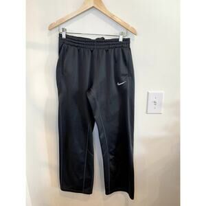 Nike Dri-FIT Gray Track Pants Women's Medium Athletic Joggers Drawstring